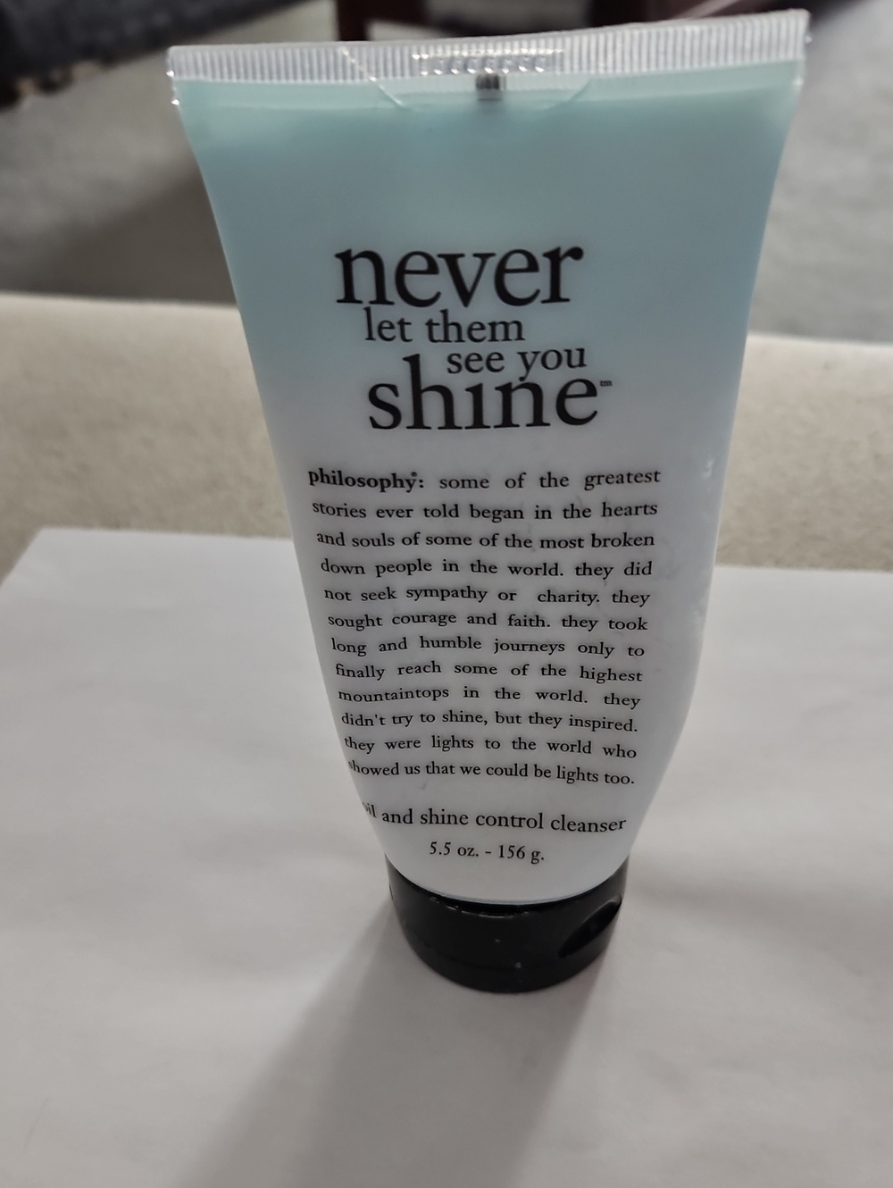 Philosophy Never Let Them See You Shine - Oil And Shine Control Cleanser